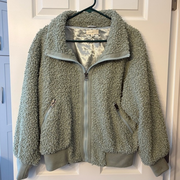 Promesa Sage Faux Sherpa Teddy Jacket | Small - Picture 2 of 5